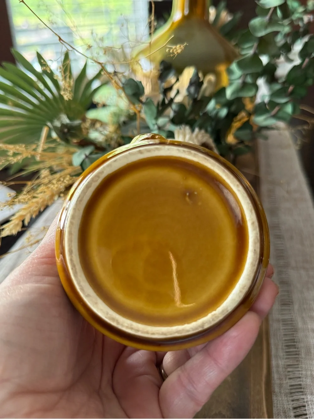 Vintage Homer Laughlin Granada Creamer Gold Speck Glaze - Picture 3 of 5